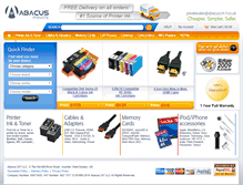 Tablet Screenshot of private.abacus24-7.co.uk