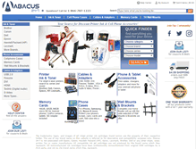 Tablet Screenshot of abacus24-7.com